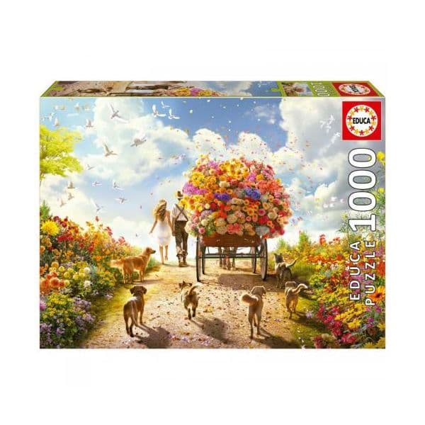 Educa Puzzle 1000 Peças Carro de Flores 19921