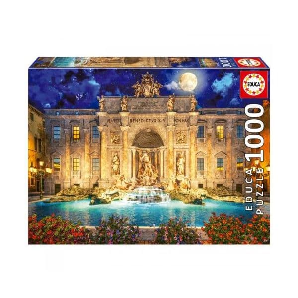 Educa Puzzle 1000 Peças Fontana di Trevi, Roma 19923