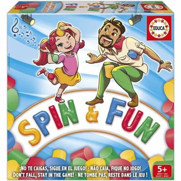 Educa Jogo de Tabuleiro Spin & Fun