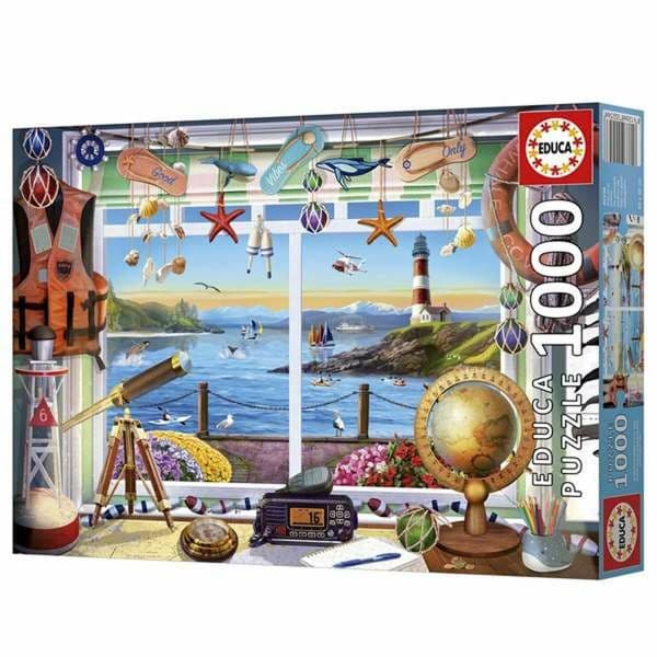 Educa Puzzle Vida No Porto 1000 Peças - S2455737