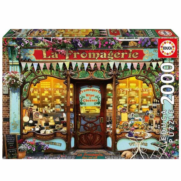 Educa Puzzle A Loja De Queijos Finos 2000 Peças - 20264