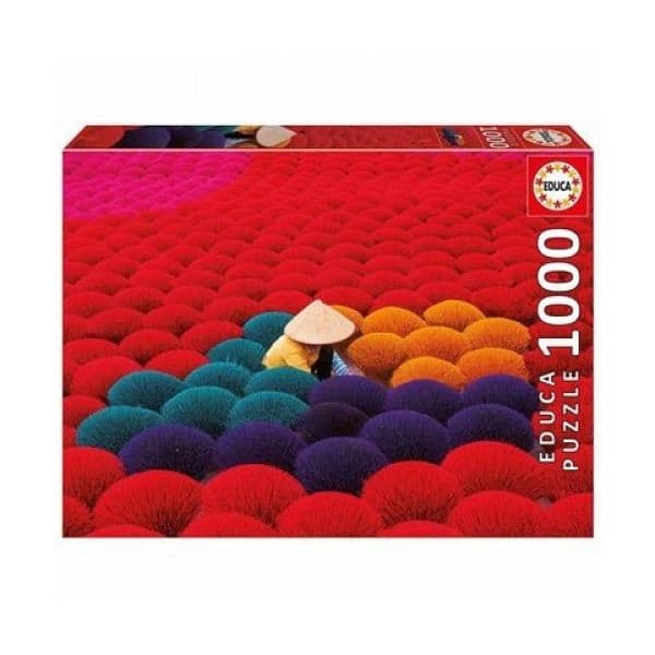 Educa Puzzle Aldeia de Incenso, Vietname 1000 Peças