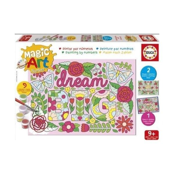 Educa Number Art Flores 20302