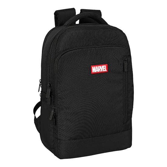 Mochila Escolar Marvel 15.6" USB Preto