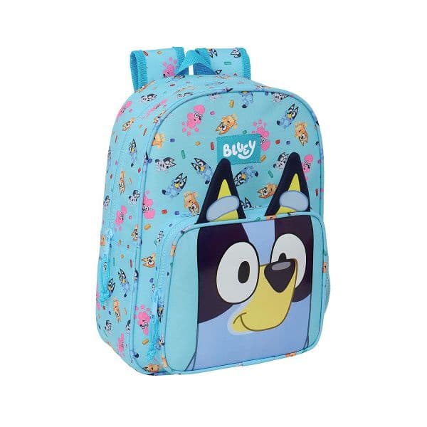Safta Mochila Pré Escolar Infantil Bluey 26x11x34cm