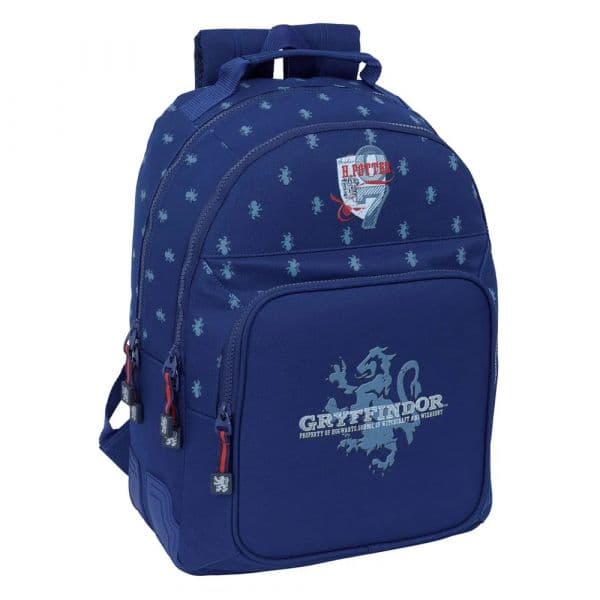 Safta Mochila Harry Potter Captain 27x33x10 cm / 20L Multicolor e Azul Marinho