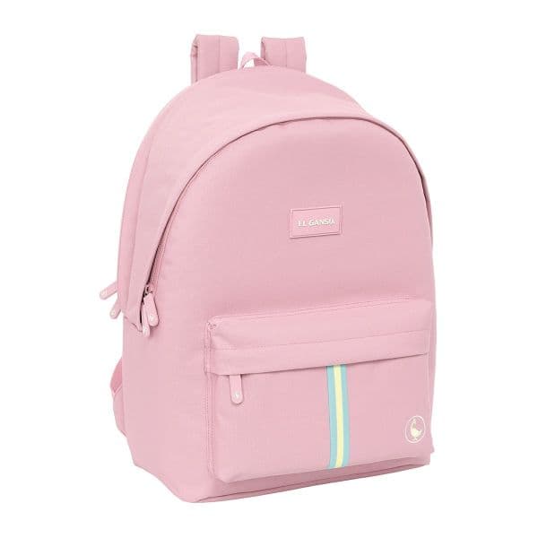 El Ganso Mochila Basics 31x44x18 cm Cor de Rosa
