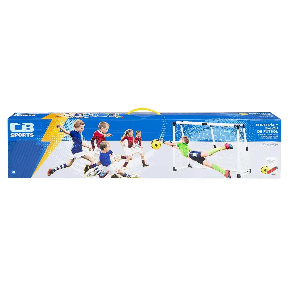 Color Baby Baliza de Futebol 132 x 101 x 59 cm - 40387
