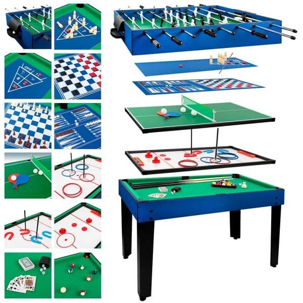 Colorbaby Mesa Multijogos 12 em 1 Bilhar
