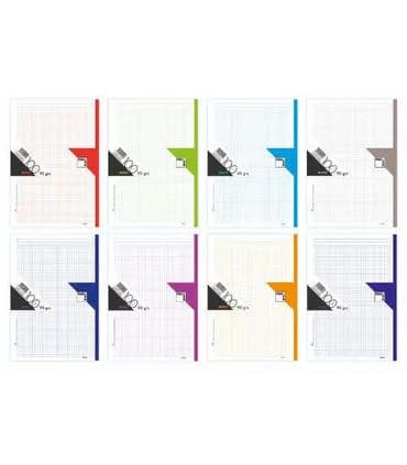Recambio De Colores 90 Grs. A-4 (210X297Mm.) 100 Hojas Colo