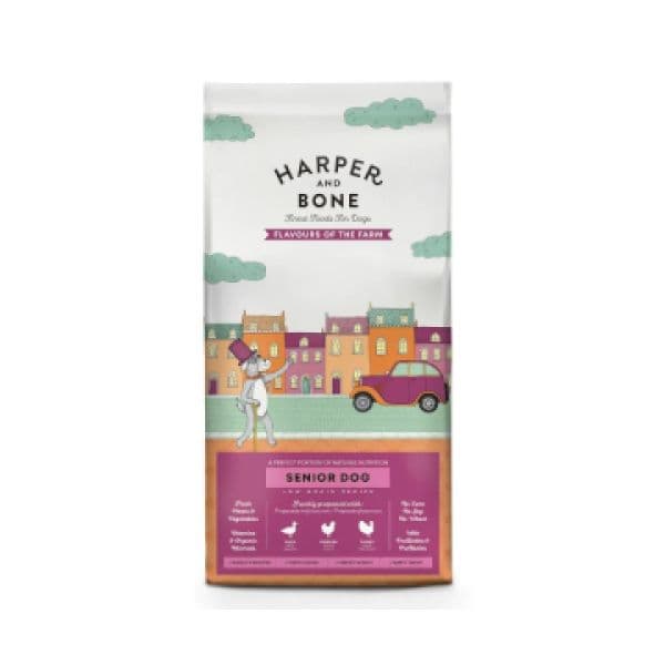 Harper & Bone Ração Adult Senior & Light Sabores da Quinta 12 Kg