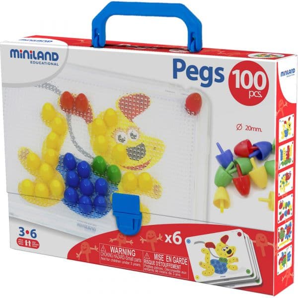 Miniland Maletin Pegs 20MM