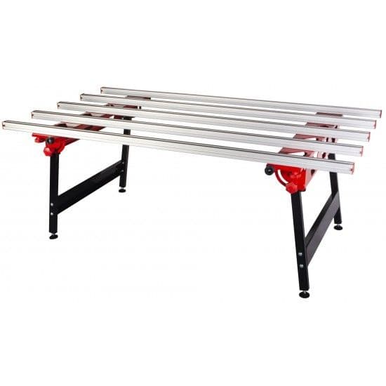 Rubi Mesa SLAB Table 18935 Portátil Vermelho/Preto