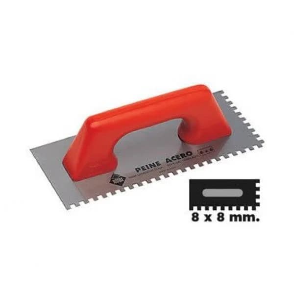 Rubi Pente com Cabo Plástico Fechado PENTE 28,0CM 8,0MMx8,0MM 65967