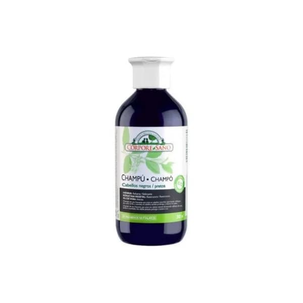 Corpore Sano Shampoo de Henna Cabelos Pretos 300ml