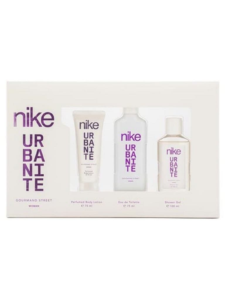 Nike Urbanite Gourmand Street Woman Kit Eau de Toilette 75Ml + Body Lotion 75Ml + Shower Gel 100Ml