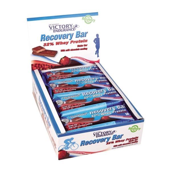 Victory Endurance Recovery Bar 12x 50g Morango