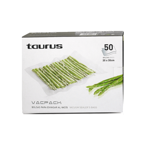 Taurus Sacos Para Maquinas De Vácuo 20x30cm 50 unidades - 999261
