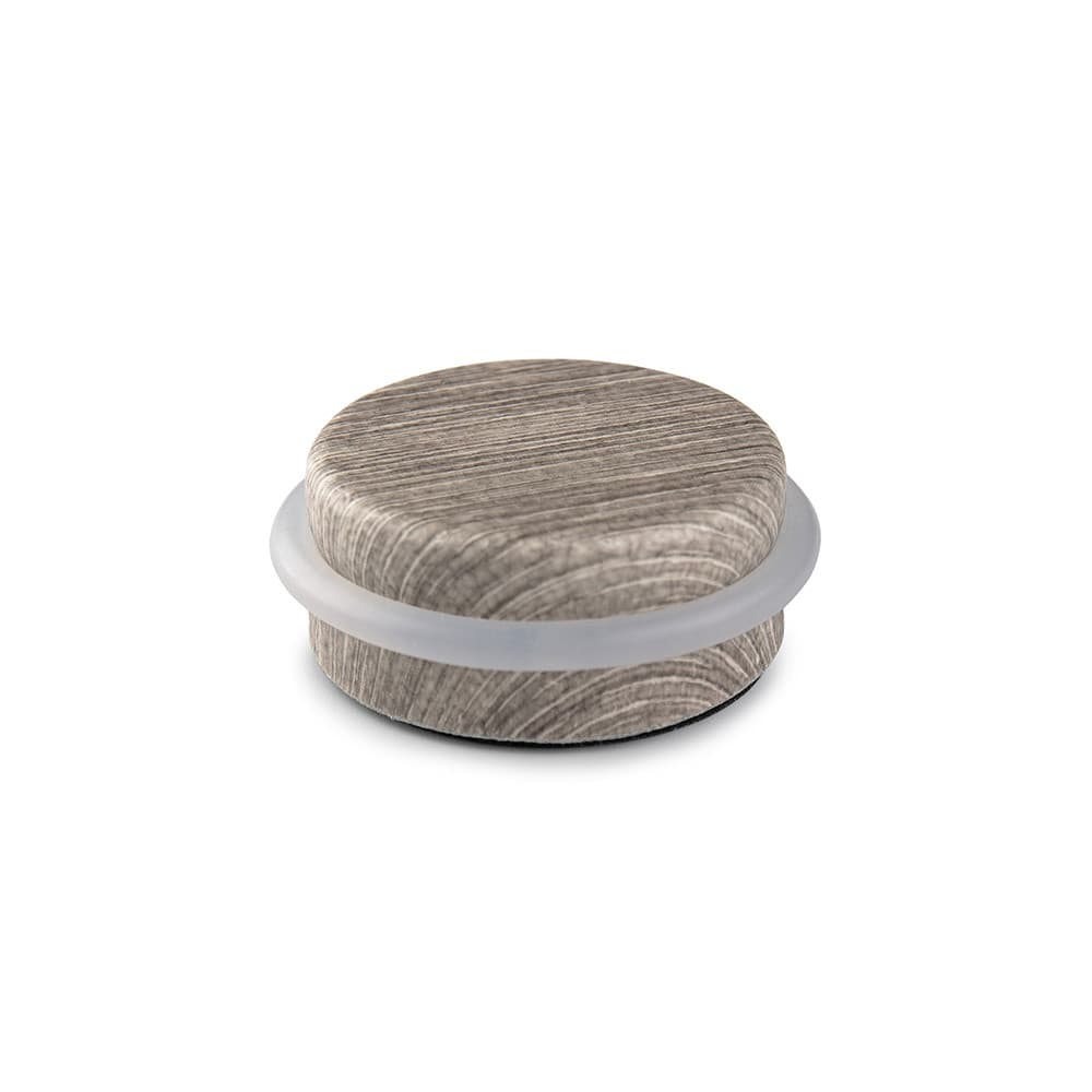 Batente adesivo para porta plástico-metal decorado olivo mediterraneo ø4,6x1,8cm inofix