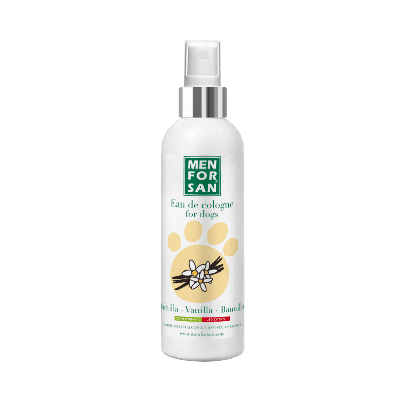 Menforsan Agua de colonia vainilla para perros 125 ml