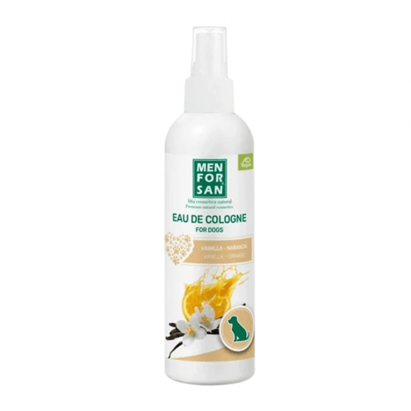 Menforsan Agua De Colonia Vainilla y Naranja Para Perros 125 Ml