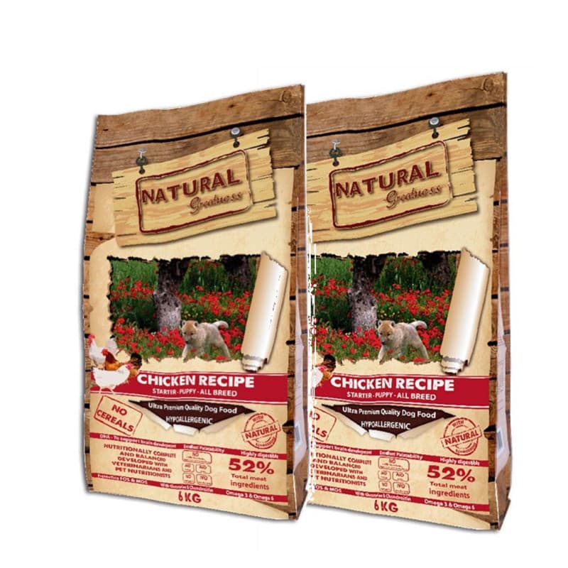 Natural Greatness Receita Puppy-Starter Frango