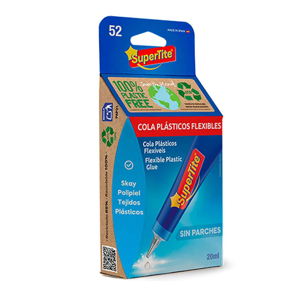 Supertite Cola Plasticos Flex Tubo 20ML 2452 Unc