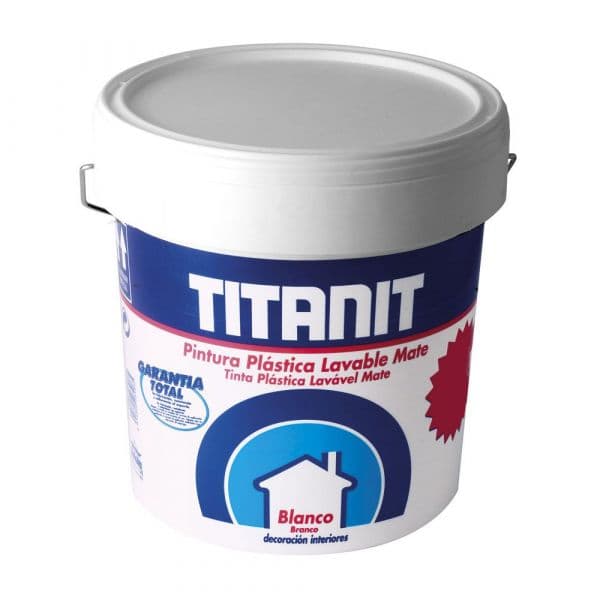 Titan Tinta Plástica Interior Mate Branca 4l