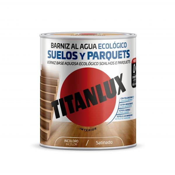 Titan Verniz Poliuretano Ecológico Soalhos e Parquets Acetinado 750ml