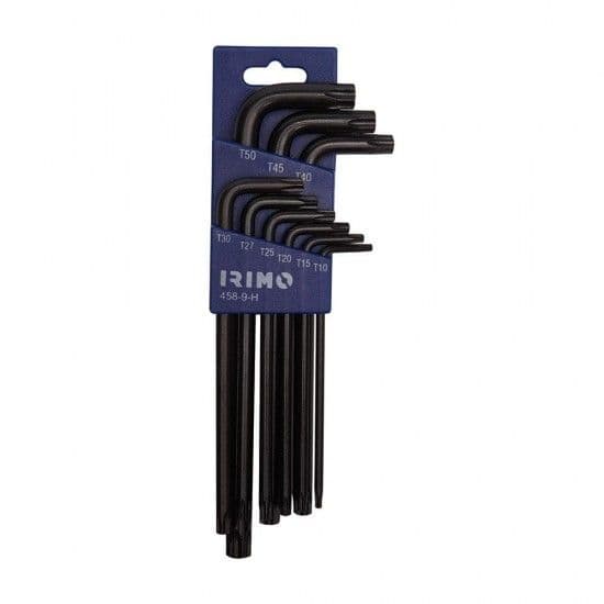Irimo T10-t50 458-9-h Torx Key 9 Units Prateado
