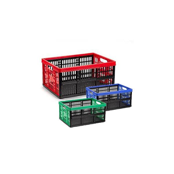 Caixa Dobrável Arrumação Plástica 48x35x4cm 32L Sortido - 1911190207