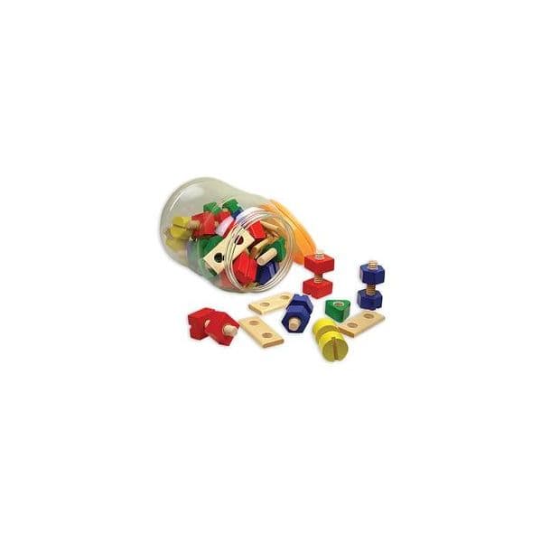 Andreu Toys Conjunto de 56 Porcas e Parafusos 16050