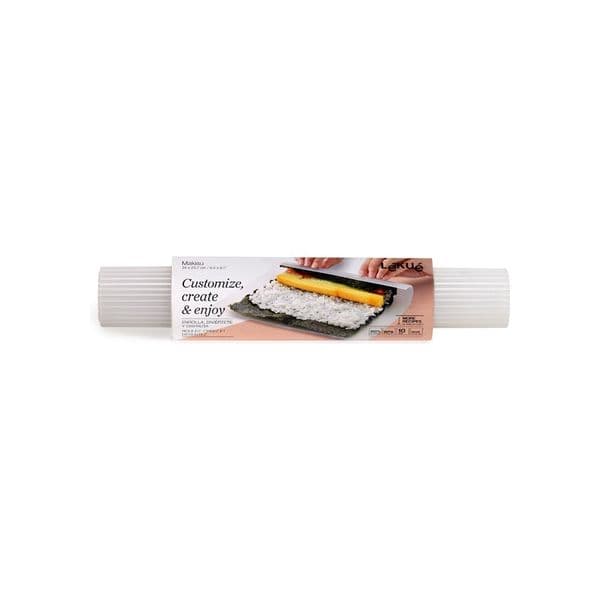 Lékué Tapete para Sushi Silicone - Makisu (8Un) Branco - LK3400400B04U005