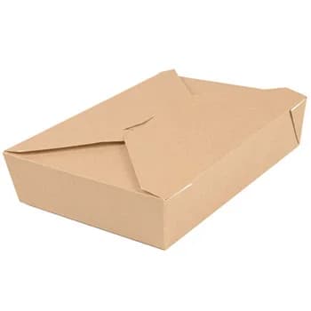 Caixa Cartolina Kraft THEPACK 19,6x14x4,5cm 1470ml 50un