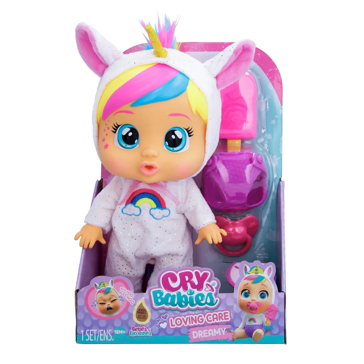 IMC Toys Boneca Cry Babies Loving Care Ftsy Dreamy