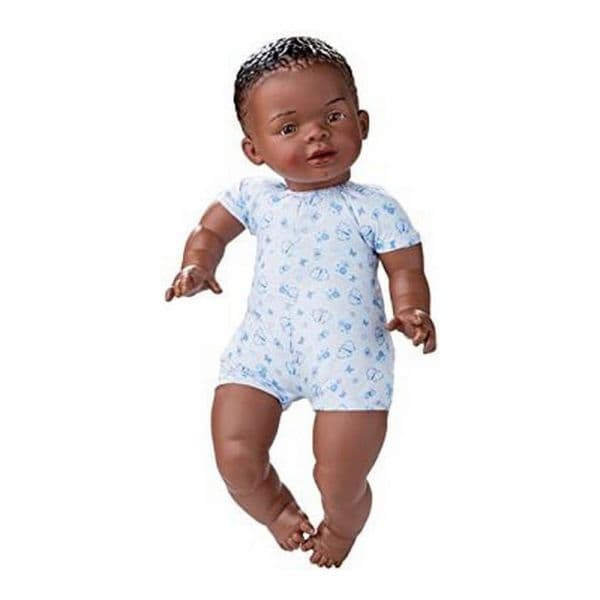 Berjuan Boneca Bebé Newborn Africana (45 cm)