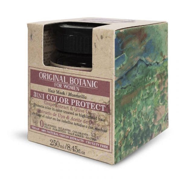 Original Botanic Máscara Proteção Cor 3/1 Mulher 250ml