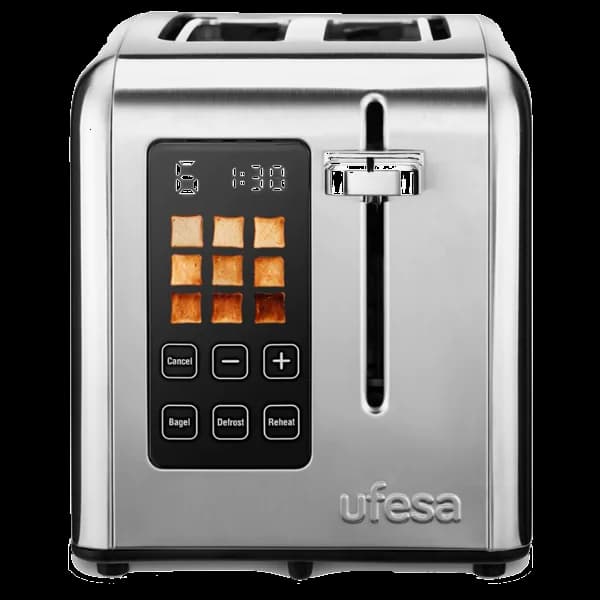 Torradeira UFESA PERFECT TOASTER 71305557 | 950W, 2 ranhuras, Digital