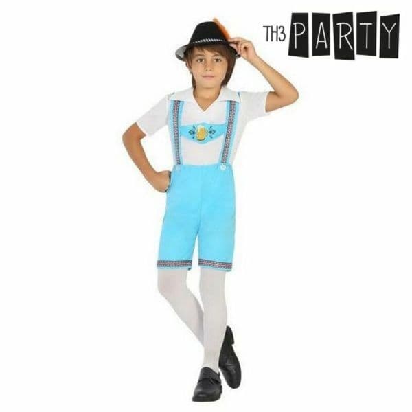 Th3 Party Fantasia para Crianças Alemão (3 Pcs) 7-9 Anos