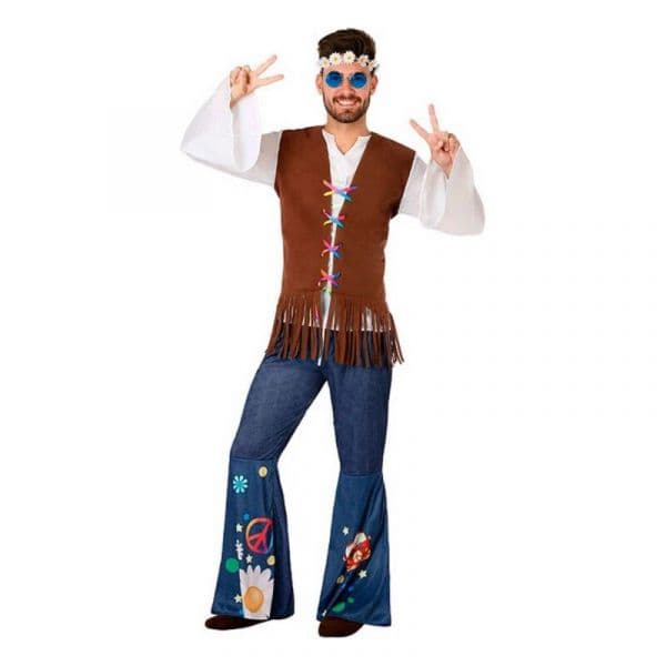 Disfarce 110077 Hippie Xs/s S1120754