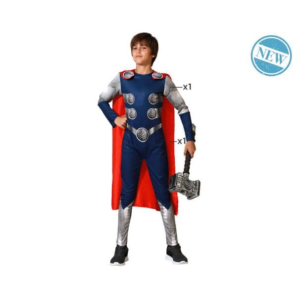 BigBuy Fantasia para Crianças Super-herói 10-12 Anos