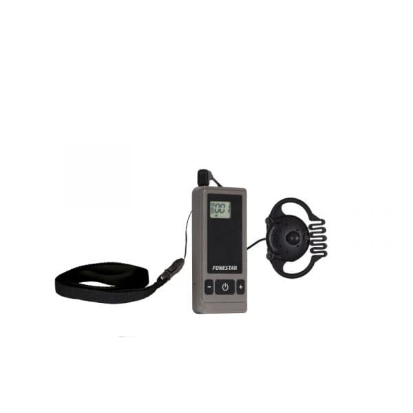 Fonestar Recetor sem fios para sistemas de guia - TOUR-100R