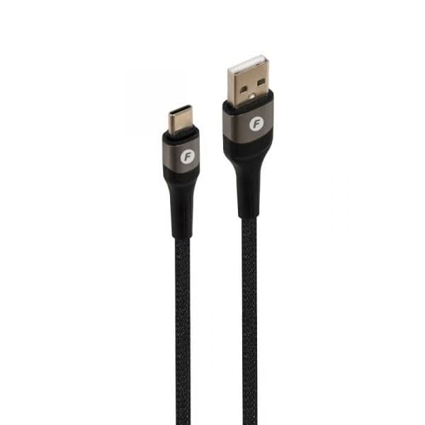 Fonestar USB-CA Cabo USB 2.0 Tipo C Macho - USB Macho 1m Preto