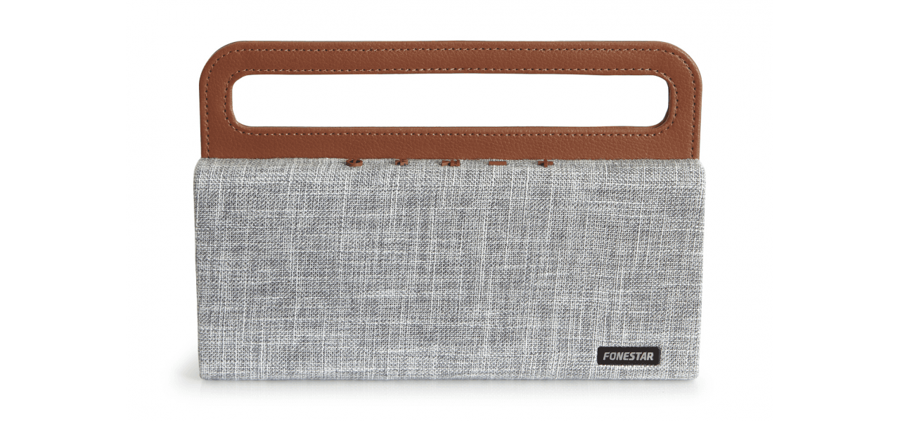 Coluna Portátil Fonestar Handy-G Bluetooth Cinza/Castanho