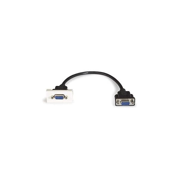 FONESTAR WP-61V-02 Painel de Ligação VGA HD15 Fêmea 1/2 Painel com Cabo 20cm