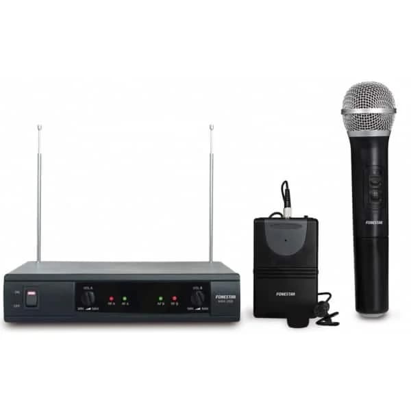 Fonestar Microfone de Mão e Lapela MSH-209