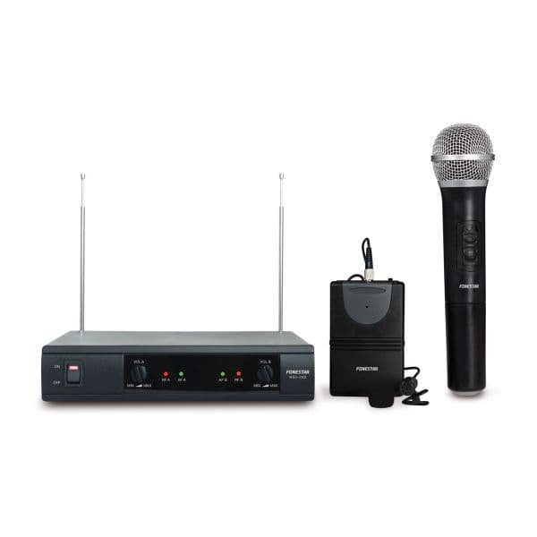 Fonestar Microfone de Mão e Lapela MSH-209