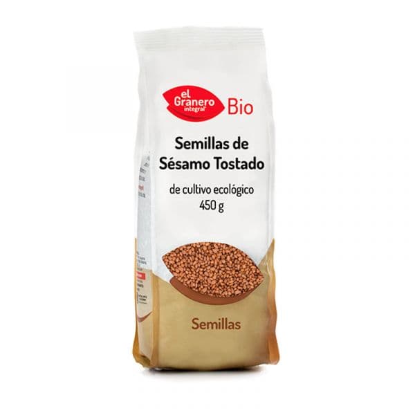 El Granero Integral Sementes de Sesamo Tostadas Bio 450 g