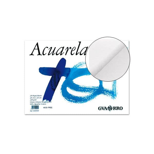 Guarro Bloco de Desenho Aguarela 230x325mm 20 Fls - 200400721
