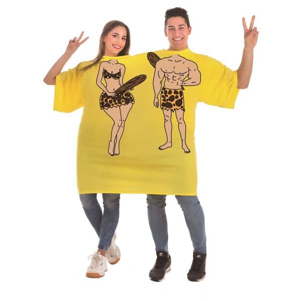 Creaciones Llopis S.L Disfarce de Camiseta Doble Trogloditas - 4956-161